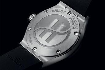 Ladies' watch  HUBLOT, Classic Fusion Titanium Diamonds / 29mm, SKU: 591.NX.1470.RX.1204 | timeolution.com