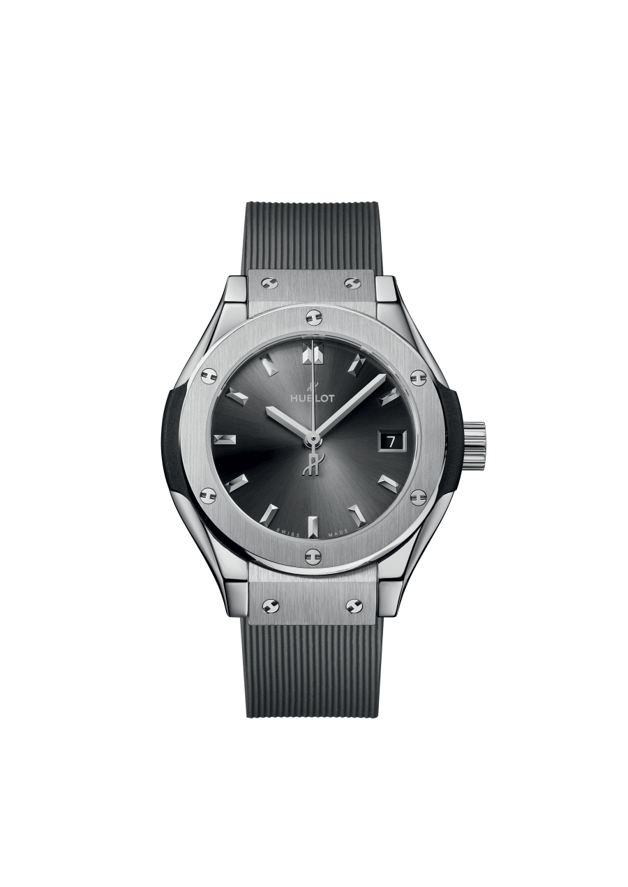 Ladies' watch  HUBLOT, Classic Fusion Titanium Grey / 29mm, SKU: 591.NX.7070.RX | timeolution.com