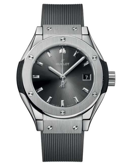 Ladies' watch  HUBLOT, Classic Fusion Titanium Grey / 29mm, SKU: 591.NX.7070.RX | timeolution.com