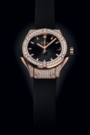 Ladies' watch  HUBLOT, Classic Fusion King Gold Pave / 29mm, SKU: 591.OX.1480.RX.1604 | timeolution.com