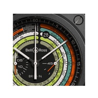 Men's watch / unisex  BELL & ROSS, BR 03-94 Multimeter / 42mm, SKU: BR0394-SW-CE/SRB | timeolution.com