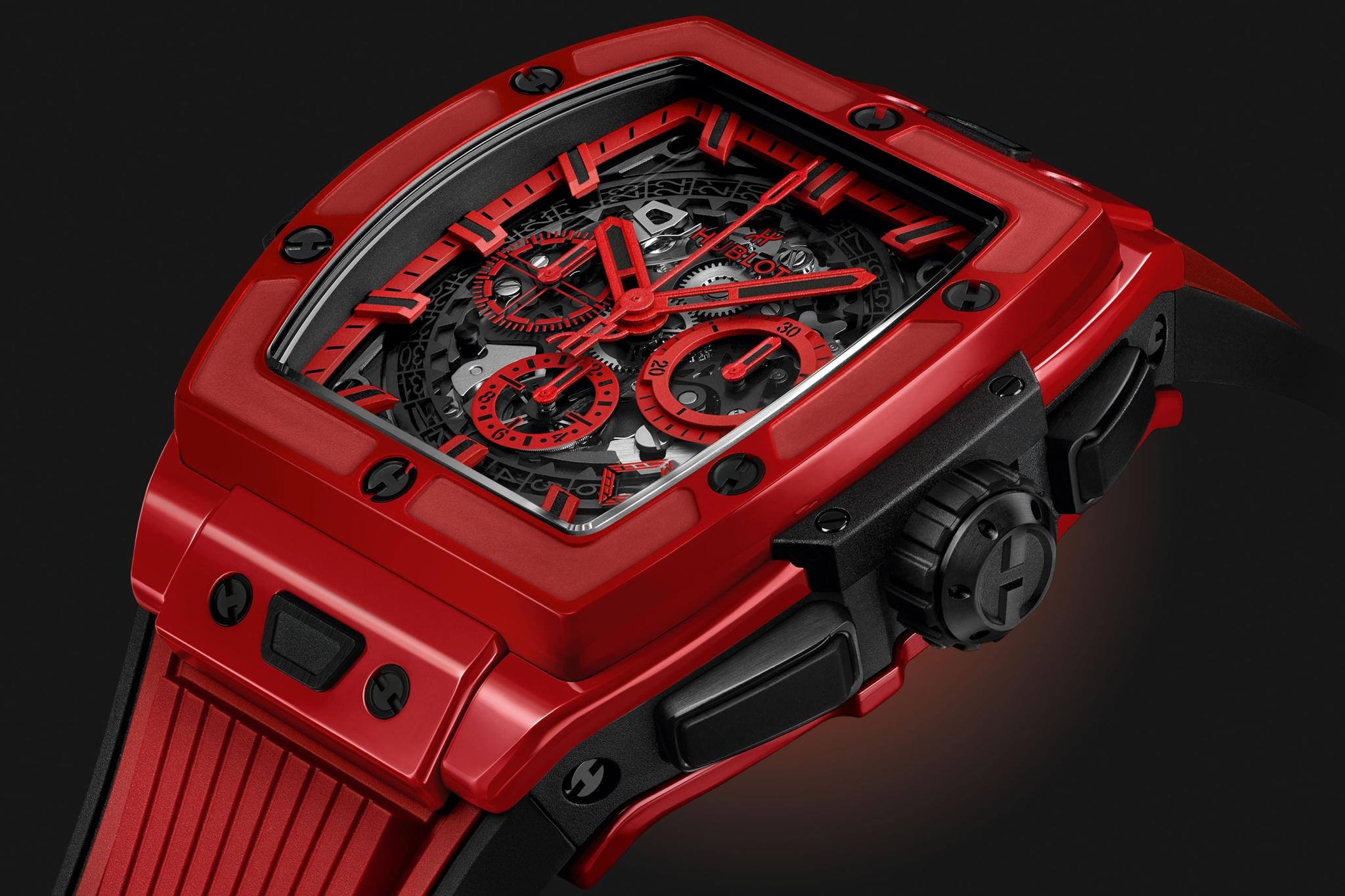 Men's watch / unisex  HUBLOT, Spirit Of Big Bang Red Magic / 42mm, SKU: 642.CF.0113.RX | timeolution.com