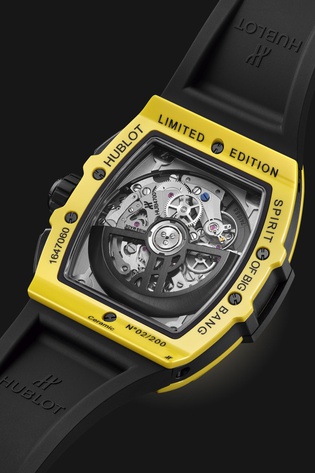 Men's watch / unisex  HUBLOT, Spirit Of Big Bang Yellow Magic / 42mm, SKU: 642.CY.011Y.RX | timeolution.com