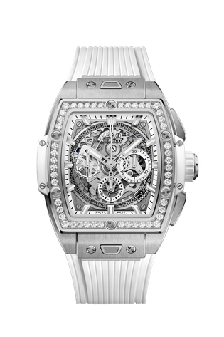 Men's watch / unisex  HUBLOT, Spirit of Big Bang Titanium White Diamonds / 42mm, SKU: 642.NE.2010.RW.1204 | timeolution.com