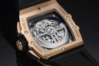 Men's watch / unisex  HUBLOT, Spirit Of Big Bang King Gold Blue Ceramic / 42mm, SKU: 642.OL.7180.RX | timeolution.com