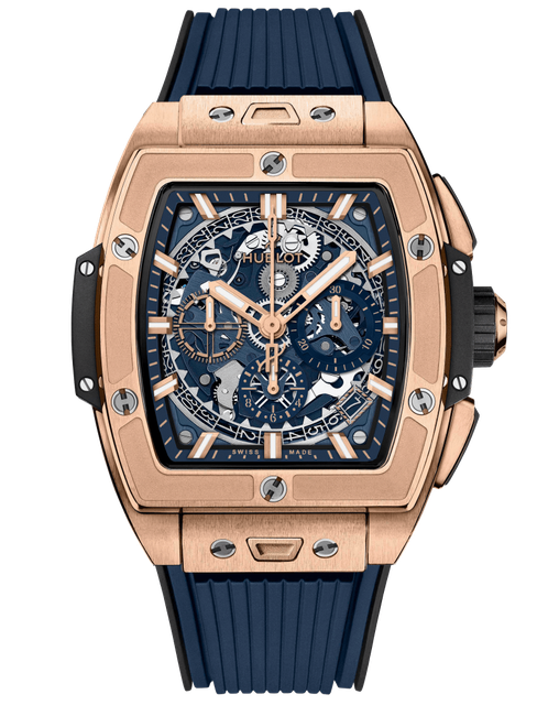 Men's watch / unisex  HUBLOT, Spirit Of Big Bang King Gold Blue / 42mm, SKU: 642.OX.7180.RX | timeolution.com