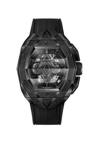 Men's watch / unisex  HUBLOT, Spirit Of Big Bang Sang Bleu All Black / 42mm, SKU: 648.CX.0114.RX.MXM23 | timeolution.com