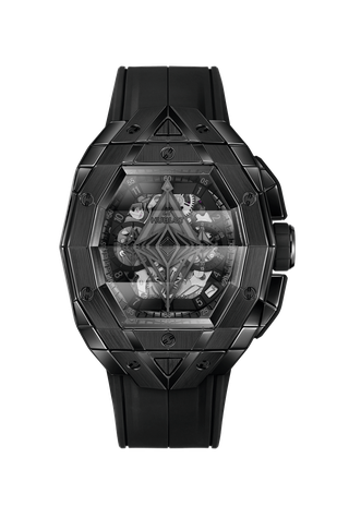 Men's watch / unisex  HUBLOT, Spirit Of Big Bang Sang Bleu All Black / 42mm, SKU: 648.CX.0114.RX.MXM23 | timeolution.com