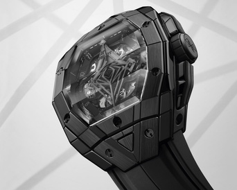 Men's watch / unisex  HUBLOT, Spirit Of Big Bang Sang Bleu All Black / 42mm, SKU: 648.CX.0114.RX.MXM23 | timeolution.com