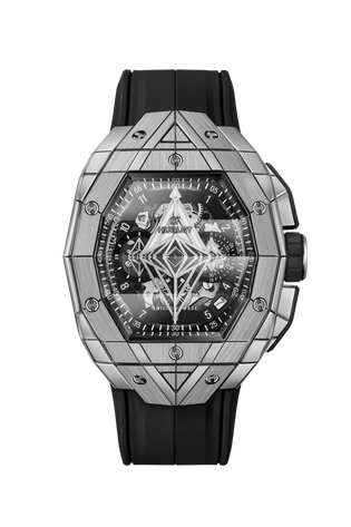 Men's watch / unisex  HUBLOT, Spirit Of Big Bang Sang Bleu Titanium / 42mm, SKU: 648.NX.0107.RX.MXM23 | timeolution.com