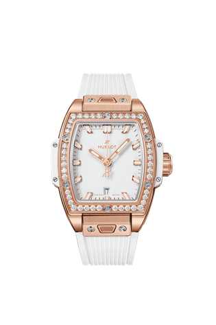 Ladies' watch  HUBLOT, Spirit of Big Bang King Gold White Diamonds / 32mm, SKU: 682.OE.2080.RW.1204 | timeolution.com