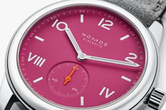 Men's watch / unisex NOMOS GLASHÜTTE, Club Campus Deep Pink / 36mm, SKU: 711.GB | timeolution.com