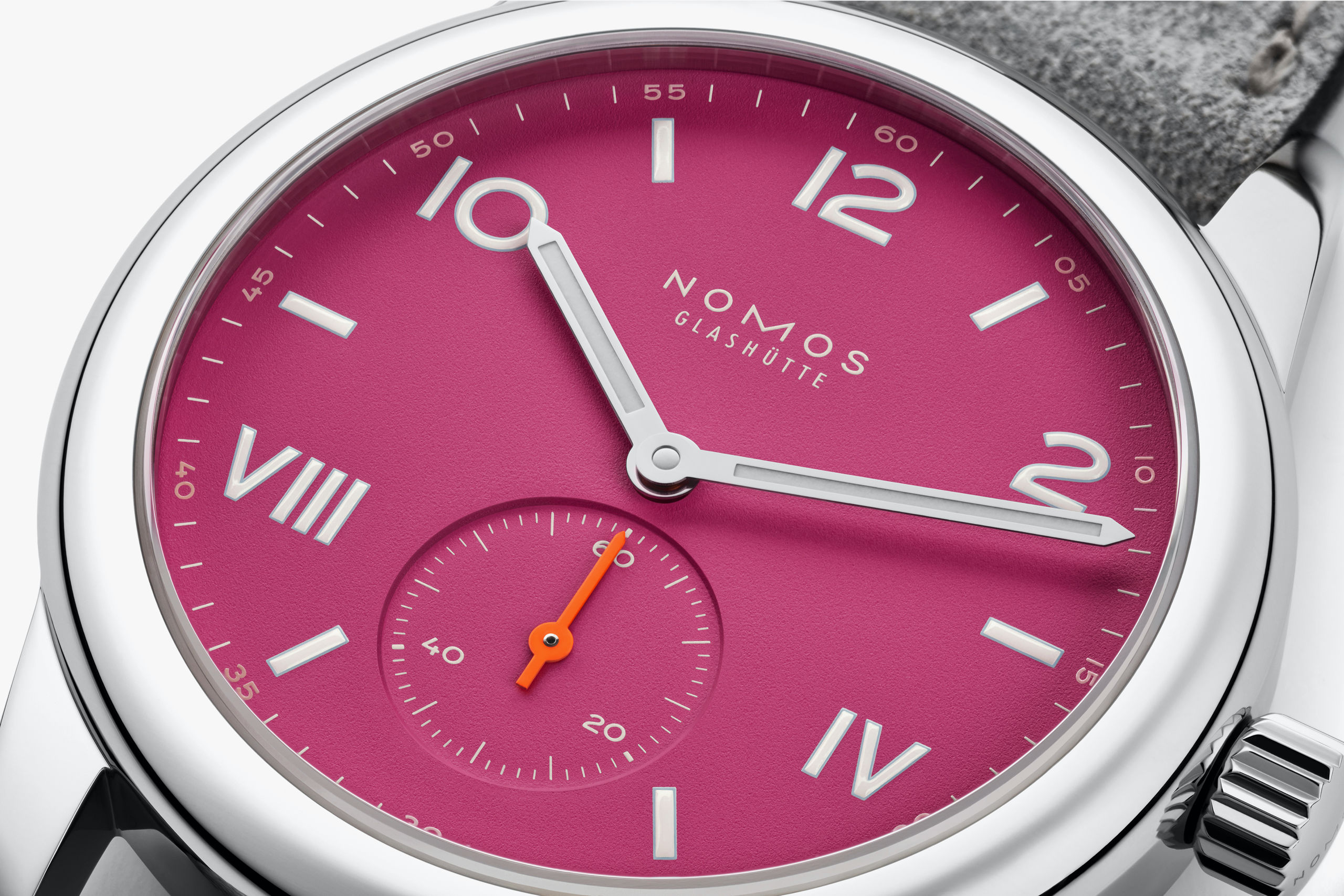 Ladies' watch  NOMOS GLASHÜTTE, Club Campus Deep Pink / 36mm, SKU: 711 | timeolution.com