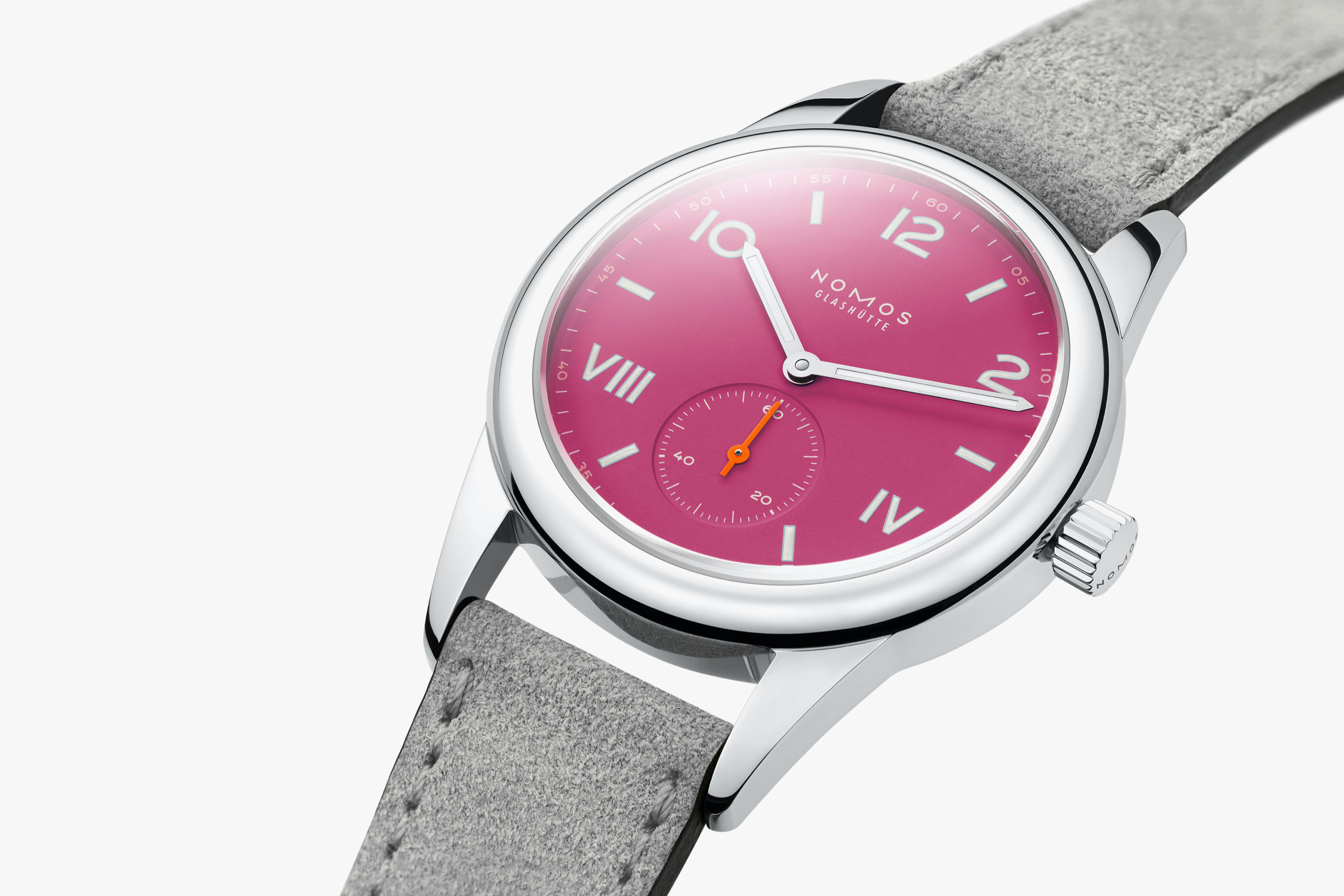 Ladies' watch  NOMOS GLASHÜTTE, Club Campus Deep Pink / 36mm, SKU: 711 | timeolution.com