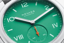 Men's watch / unisex  NOMOS GLASHÜTTE, Club Campus Electric Green / 36mm, SKU: 715 | timeolution.com