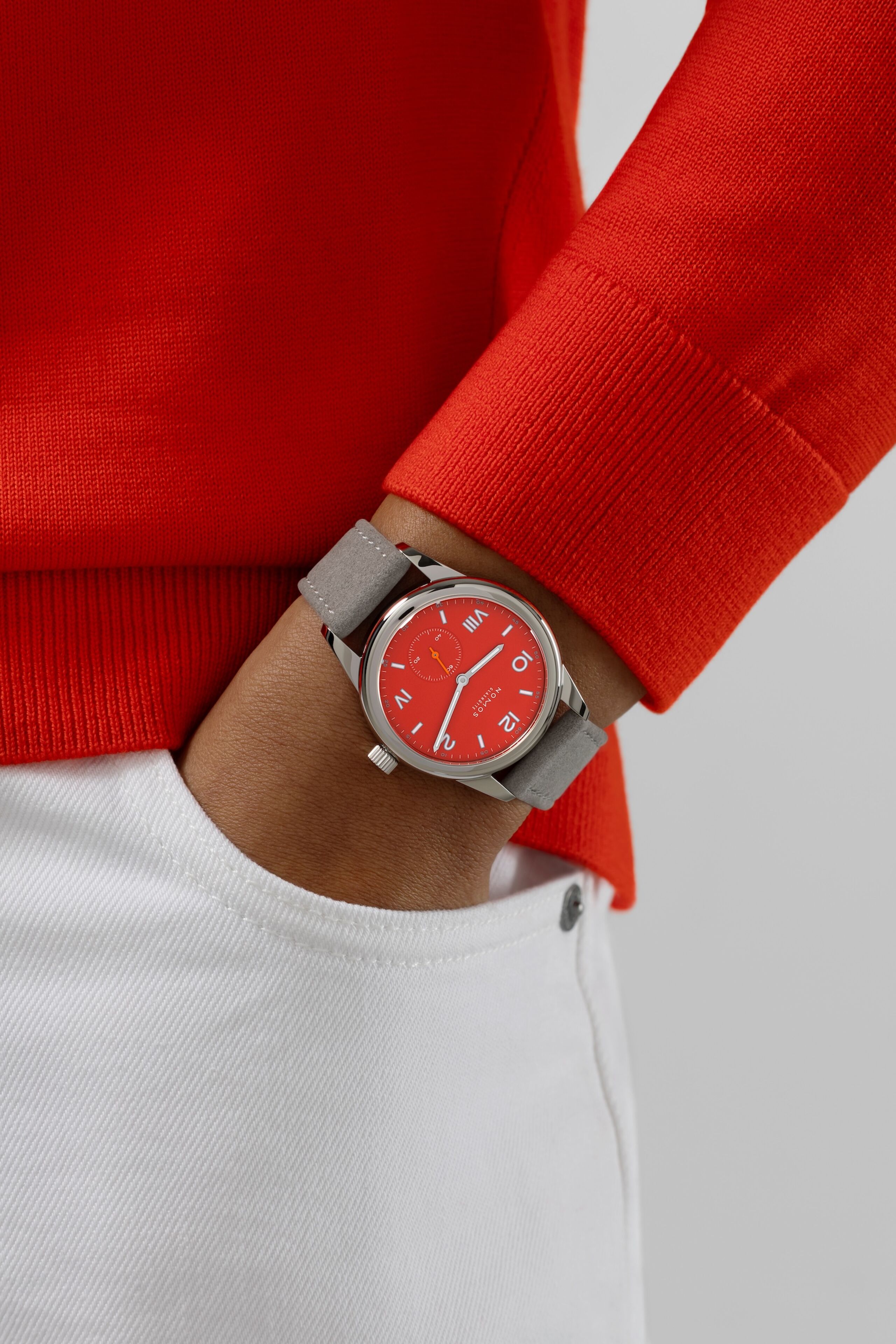 Men's watch / unisex  NOMOS GLASHÜTTE, Club Campus Nonstop Red / 36mm, SKU: 716 | timeolution.com