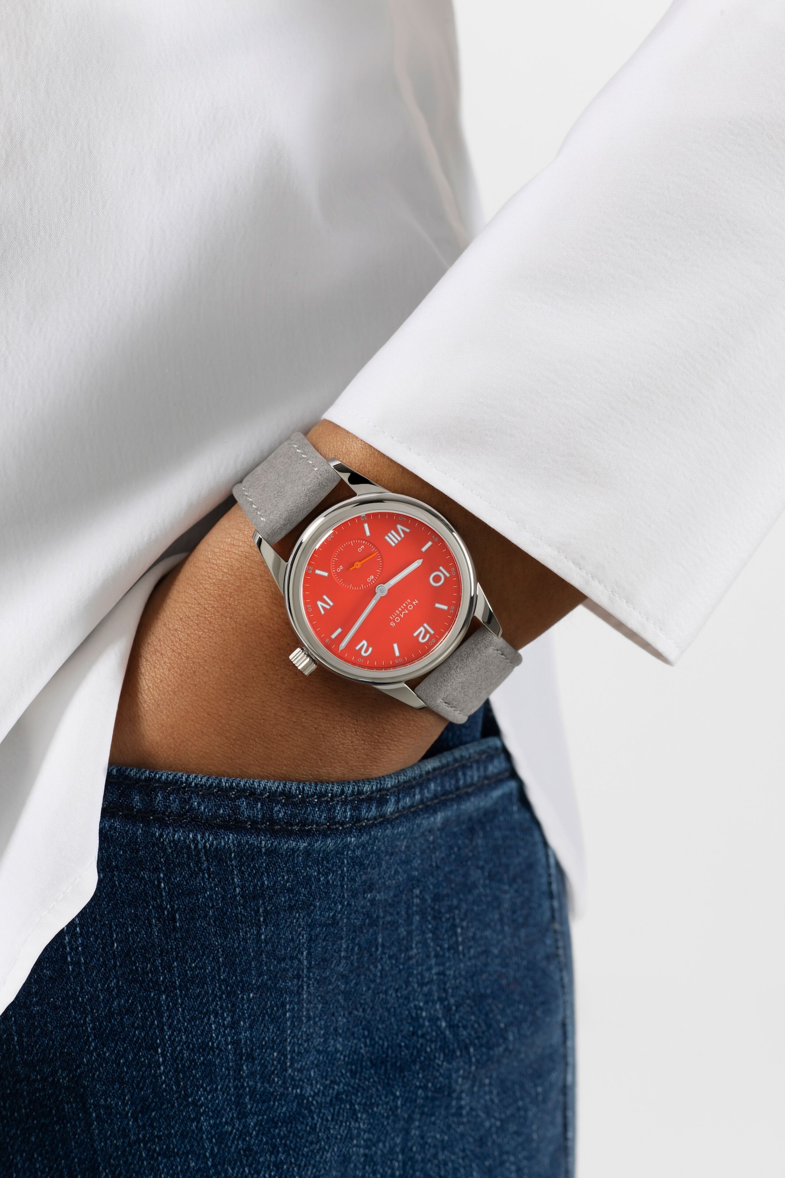 Men's watch / unisex  NOMOS GLASHÜTTE, Club Campus Nonstop Red / 36mm, SKU: 716 | timeolution.com