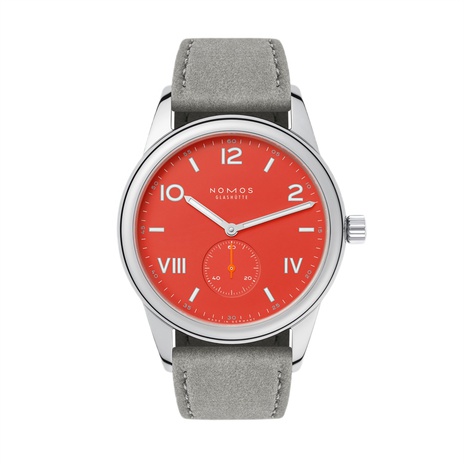 Men's watch / unisex  NOMOS GLASHÜTTE, Club Campus 38 Nonstop Red / 38.50mm, SKU: 723.GB | timeolution.com