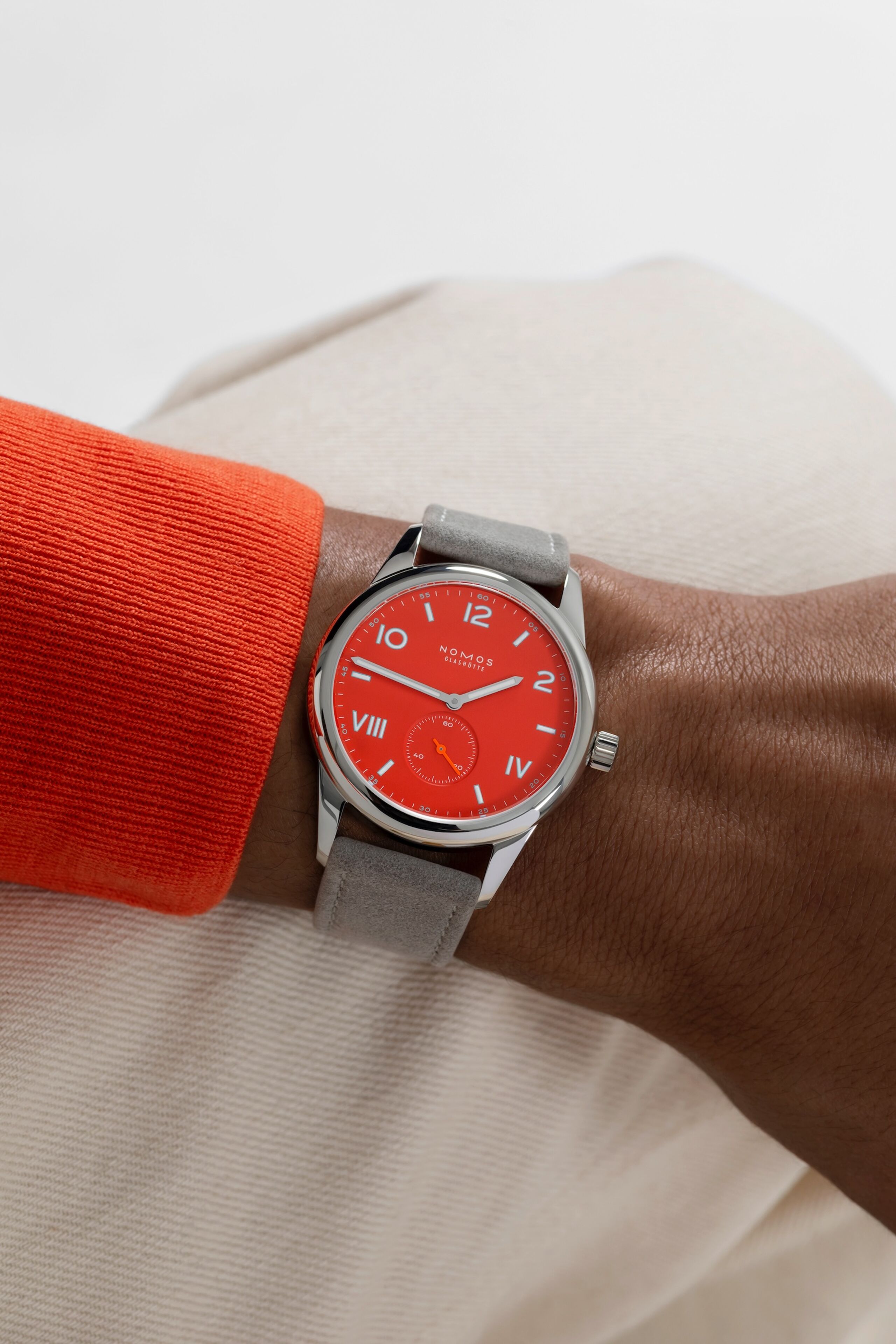 Men's watch / unisex  NOMOS GLASHÜTTE, Club Campus 38 Nonstop Red / 38.50mm, SKU: 723.GB | timeolution.com