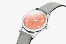 Men's watch / unisex  NOMOS GLASHÜTTE, Club Campus 38 Cream Coral / 38.50mm, SKU: 725 | timeolution.com