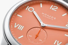 Men's watch / unisex  NOMOS GLASHÜTTE, Club Campus 38 Cream Coral / 38.50mm, SKU: 725 | timeolution.com