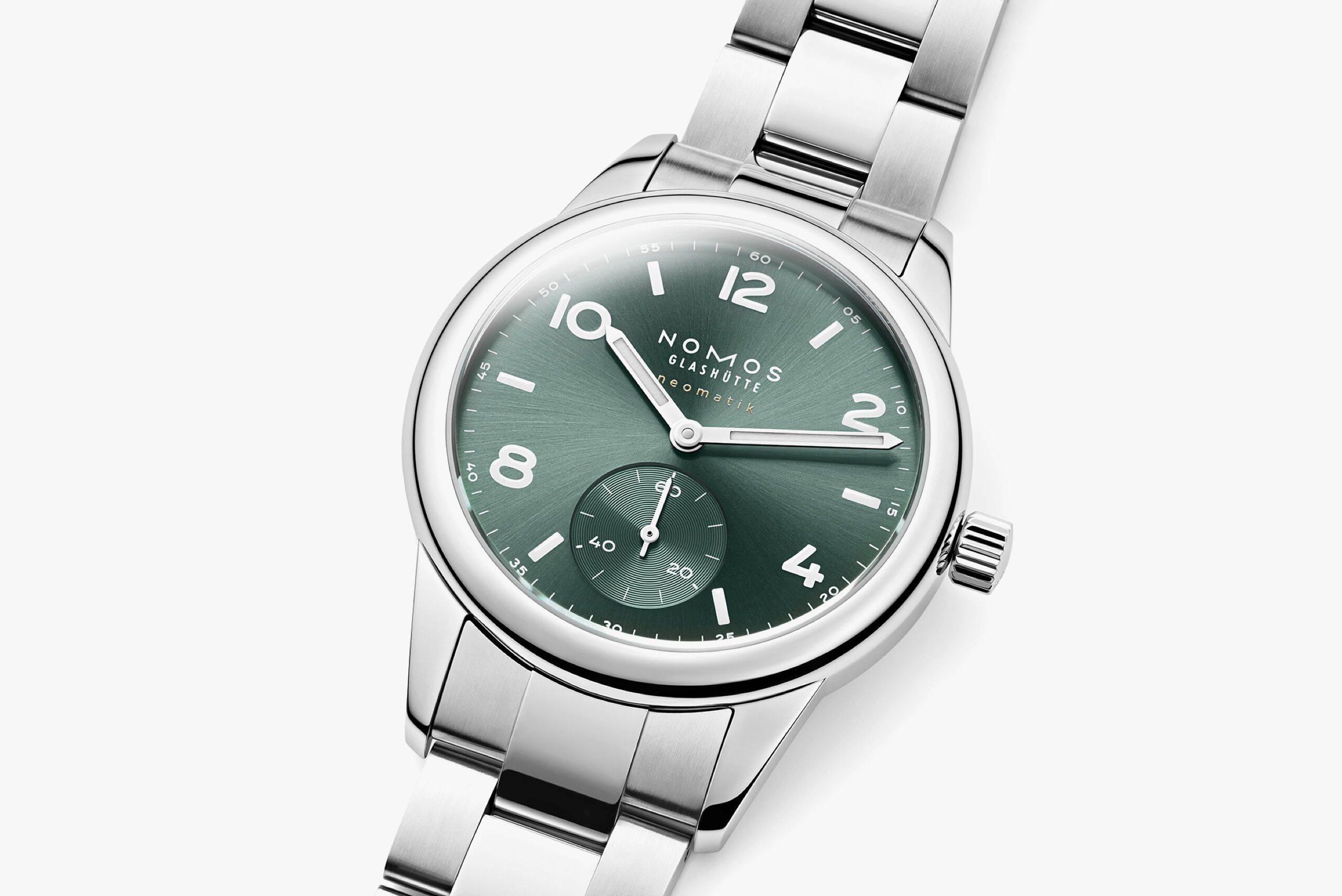 Men's watch / unisex  NOMOS GLASHÜTTE, Club Sport Neomatik Petrol / 37mm, SKU: 746 | timeolution.com