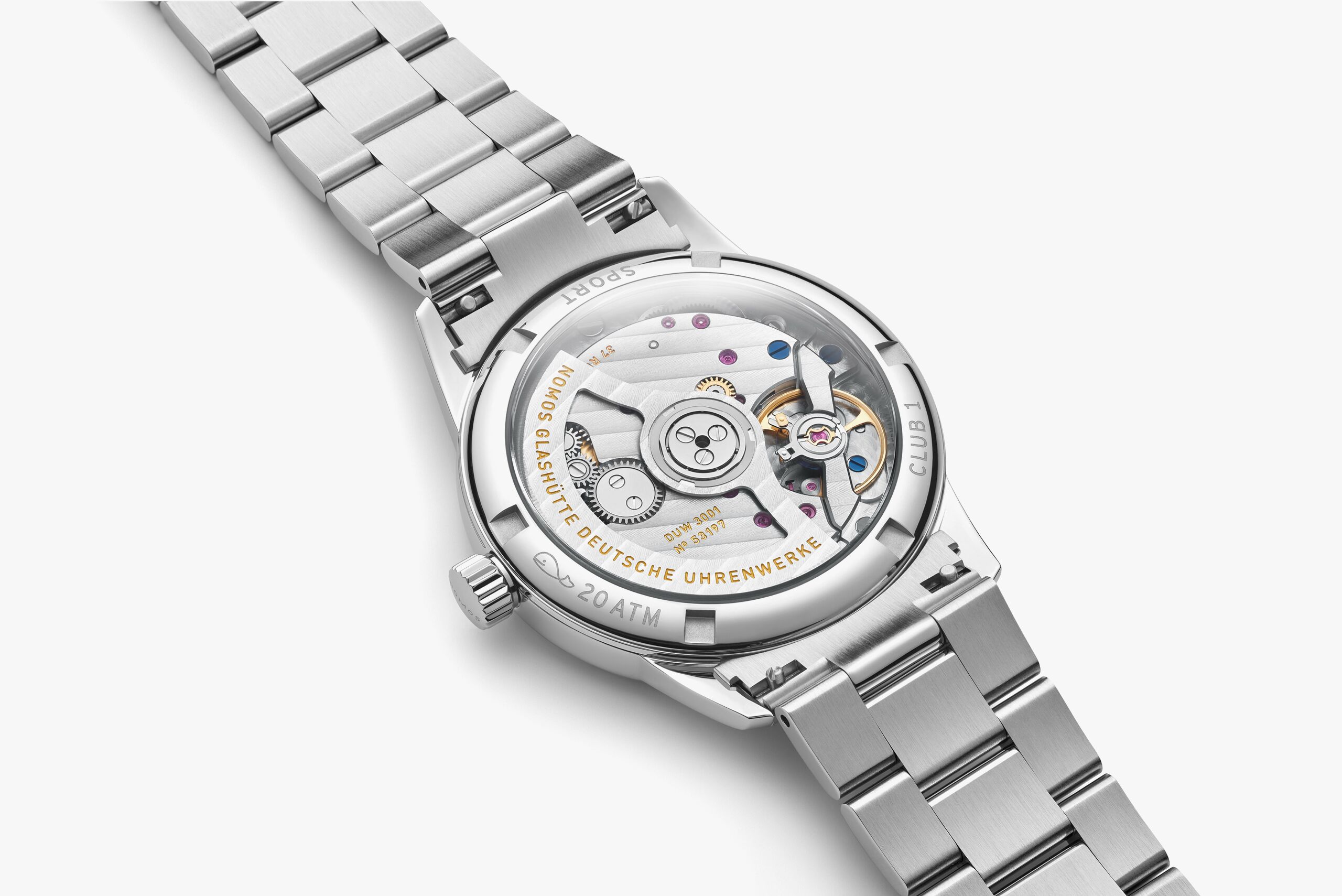 Ladies' watch  NOMOS GLASHÜTTE, Club Sport Neomatik 34 Gold / 34mm, SKU: 755 | timeolution.com