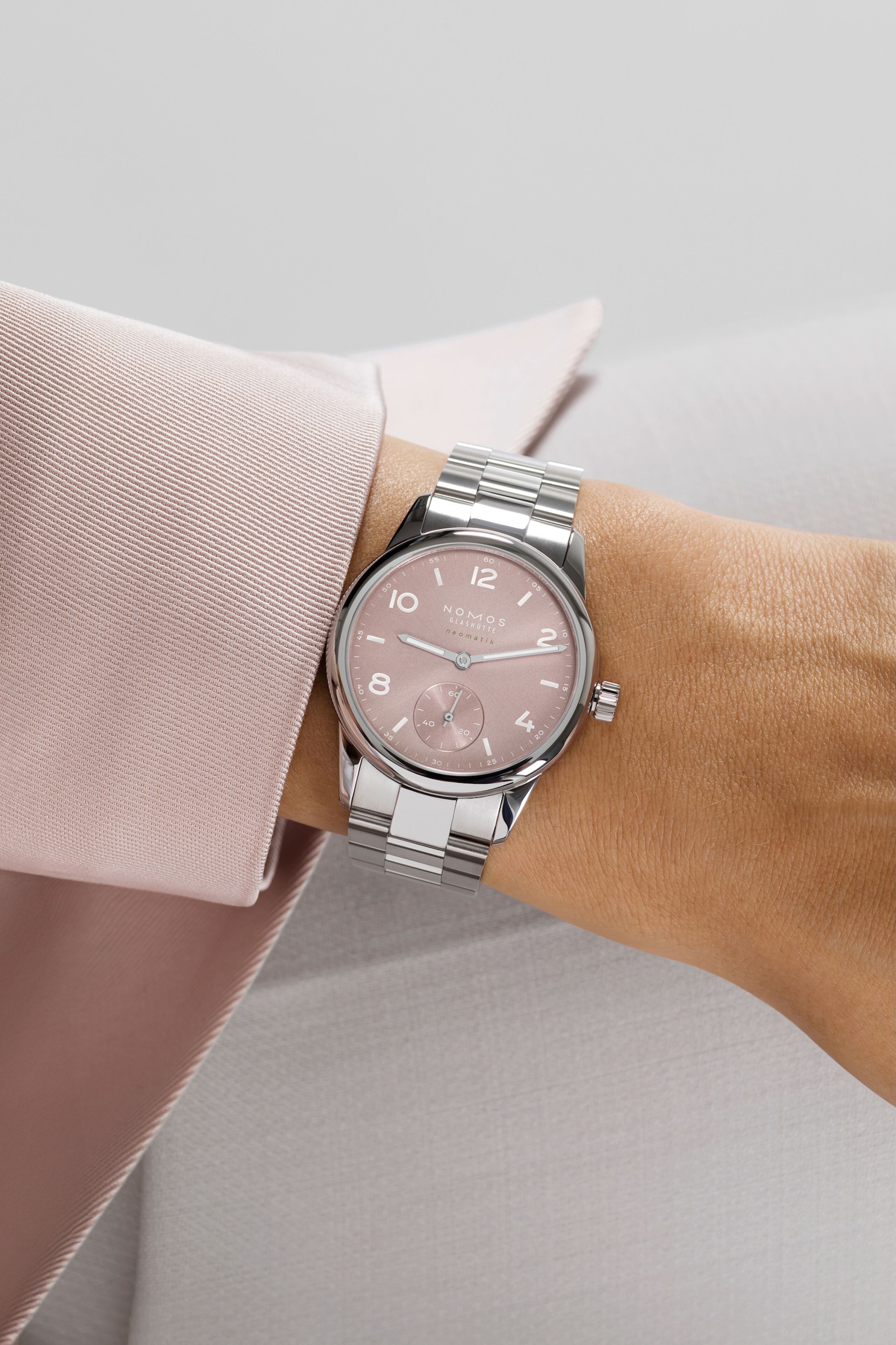 Ladies' watch  NOMOS GLASHÜTTE, Club Sport Neomatik 34 Rosé / 34mm, SKU: 756 | timeolution.com