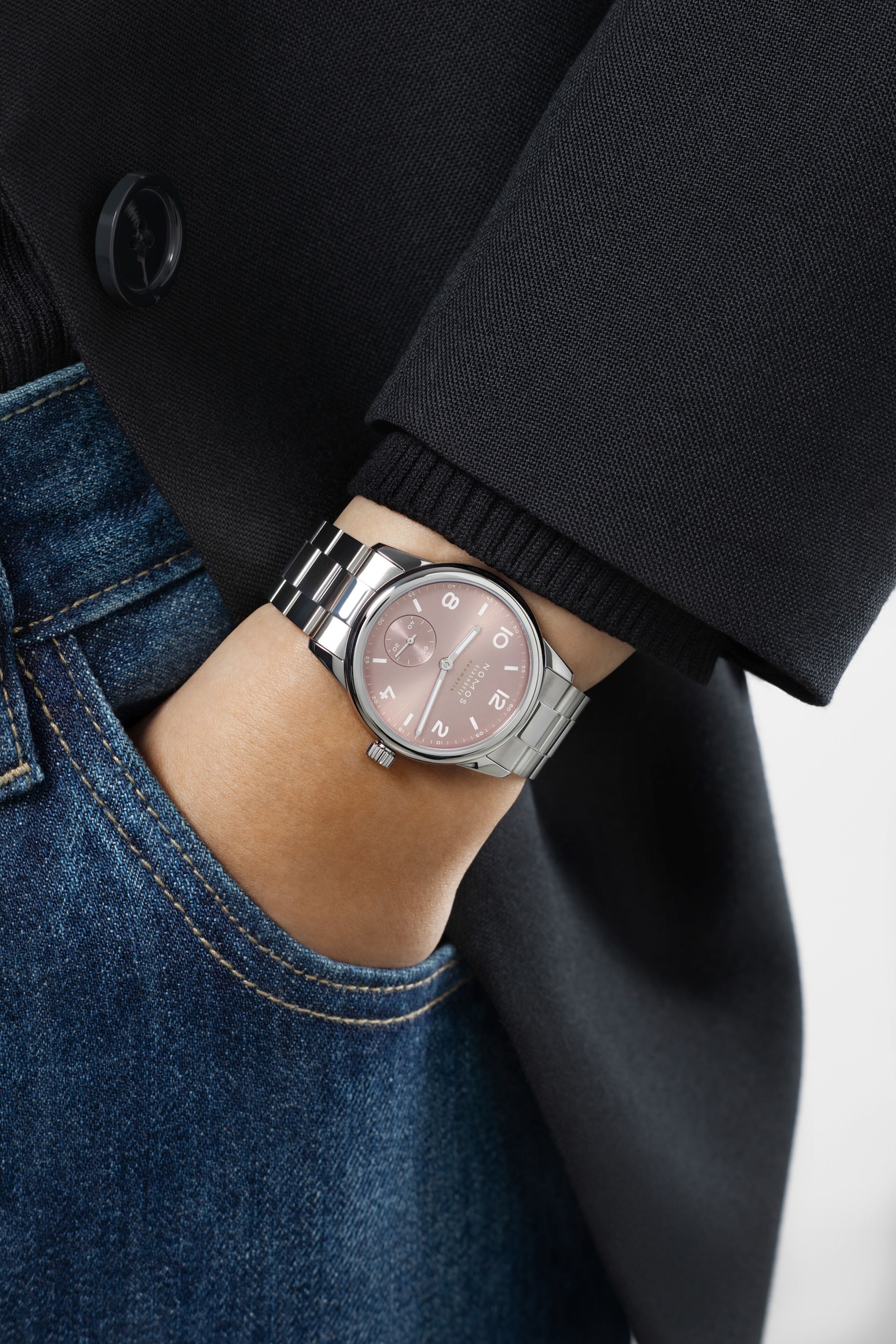 Ladies' watch  NOMOS GLASHÜTTE, Club Sport Neomatik 34 Rosé / 34mm, SKU: 756 | timeolution.com