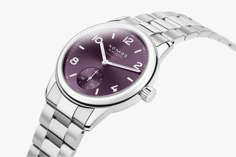 Ladies' watch  NOMOS GLASHÜTTE, Club Sport Neomatik 34 Purple / 34mm, SKU: 757.SB | timeolution.com