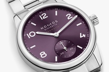 Ladies' watch  NOMOS GLASHÜTTE, Club Sport Neomatik 34 Purple / 34mm, SKU: 757.SB | timeolution.com