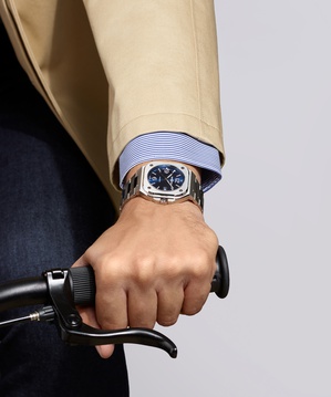 Men's watch / unisex BELL & ROSS, BR 05 Blue Steel / 40mm, SKU: BR05A-BLU-ST/SST | timeolution.com