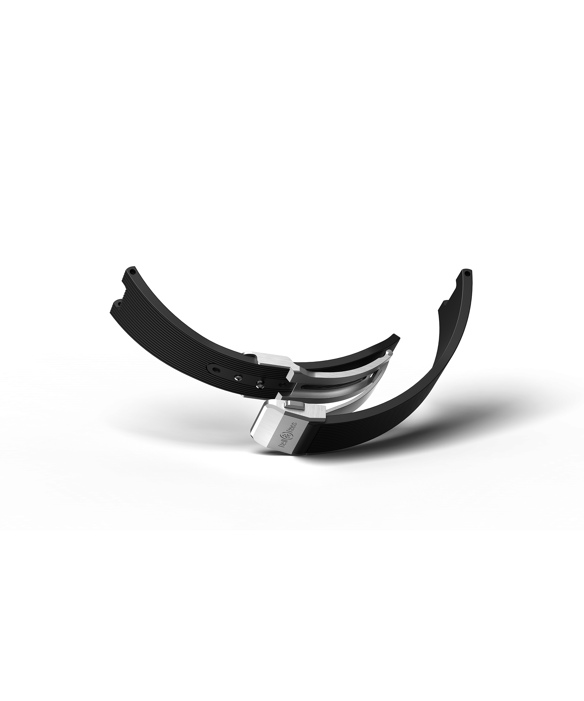 Men's watch / unisex BELL & ROSS, BR 05 Black Steel / 40mm, SKU: BR05A-BL-ST/SRB | timeolution.com