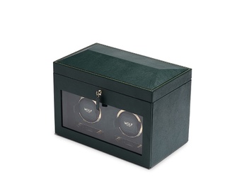  WOLF 1834, British Racing Double Watch Winder With Storage, SKU: 792241 | timeolution.com