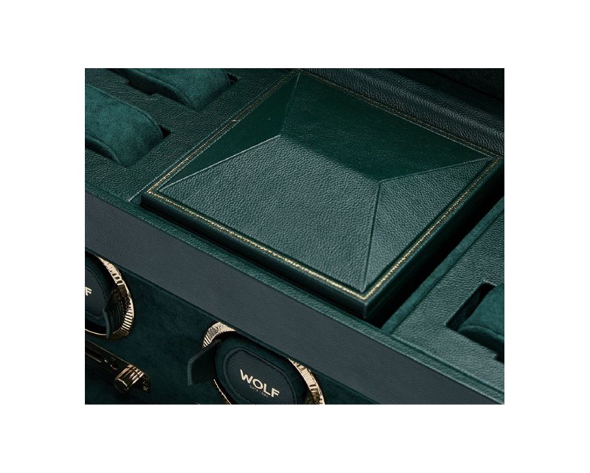 WOLF 1834, British Racing Triple Watch Winder With Storage, SKU: 792341 | timeolution.com