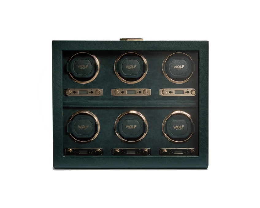  WOLF 1834, British Racing 6pc Watch Winder, SKU: 792441 | timeolution.com