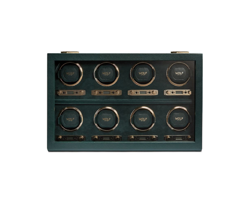  WOLF 1834, British Racing 8pc Watch Winder, SKU: 792541 | timeolution.com