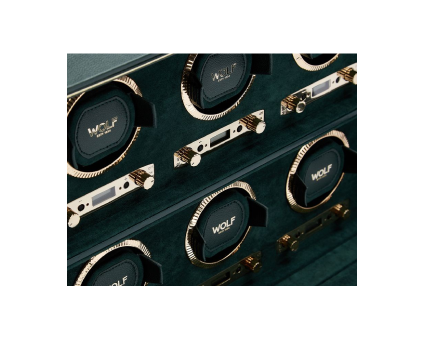  WOLF 1834, British Racing 8pc Watch Winder, SKU: 792541 | timeolution.com