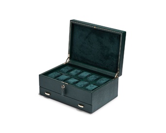  WOLF 1834, British Racing 10pc Watch Box With Storage, SKU: 792841 | timeolution.com