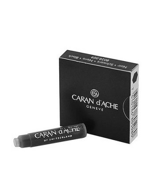  CARAN D’ACHE, Cartridges Black Fountain Pen, SKU: 8028.009 | timeolution.com