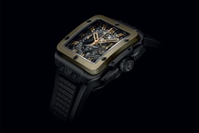 Men's watch / unisex  HUBLOT, Square Bang Unico Ceramic Magic Gold / 42mm, SKU: 821.CM.0130.RX | timeolution.com