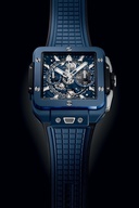 Men's watch / unisex  HUBLOT, Square Bang Unico Blue Ceramic / 42mm, SKU: 821.EX.5170.RX | timeolution.com