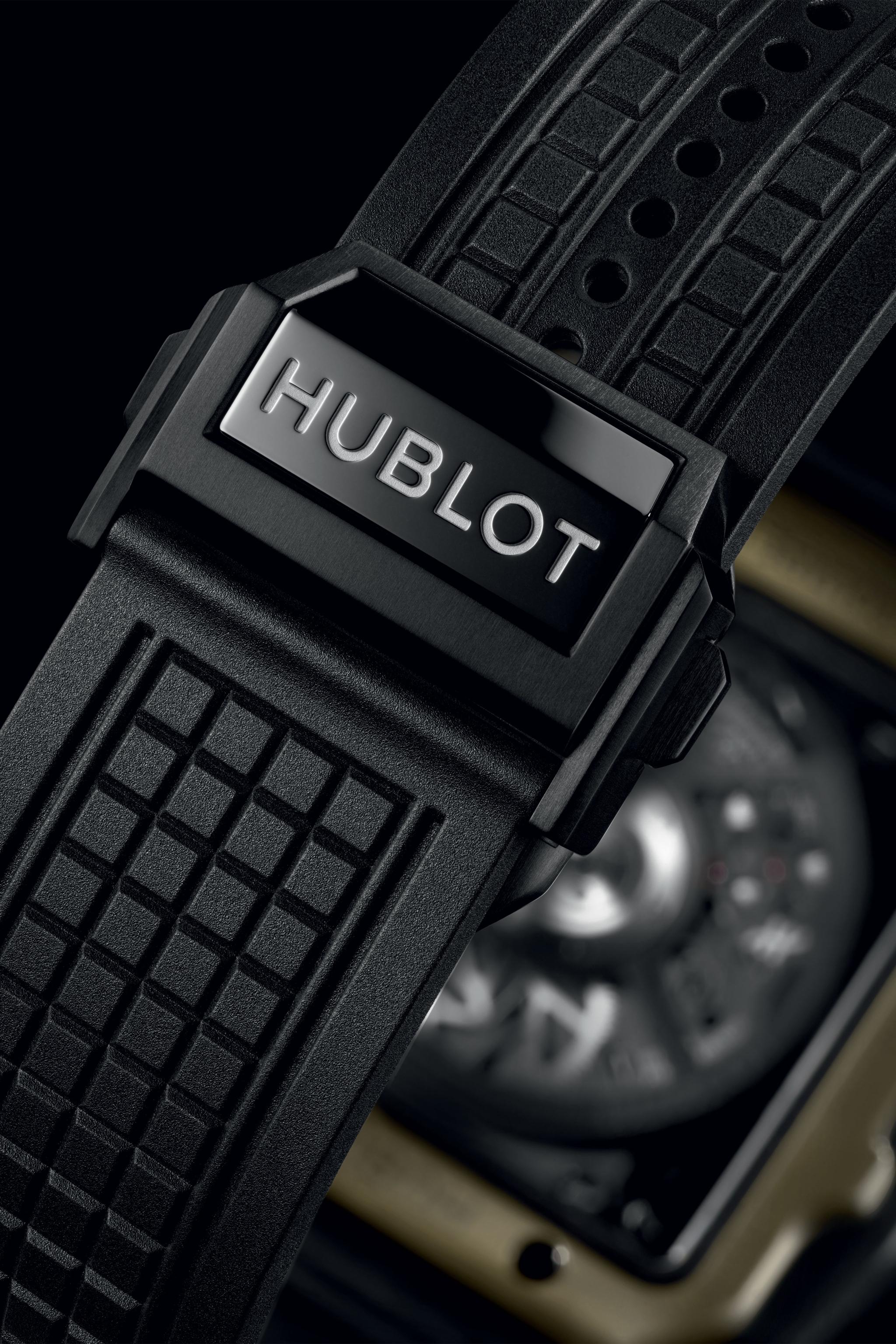 Men's watch / unisex  HUBLOT, Square Bang Unico Magic Gold / 42mm, SKU: 821.MX.0130.RX | timeolution.com