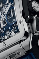 Men's watch / unisex  HUBLOT, Square Bang Unico Titanium Blue / 42mm, SKU: 821.NX.5170.RX | timeolution.com