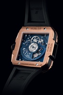 Men's watch / unisex  HUBLOT, Square Bang Unico King Gold Blue Ceramic / 42mm, SKU: 821.OL.5180.RX | timeolution.com