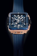 Men's watch / unisex  HUBLOT, Square Bang Unico King Gold Blue Ceramic / 42mm, SKU: 821.OL.5180.RX | timeolution.com