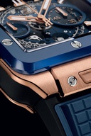 Men's watch / unisex  HUBLOT, Square Bang Unico King Gold Blue Ceramic / 42mm, SKU: 821.OL.5180.RX | timeolution.com