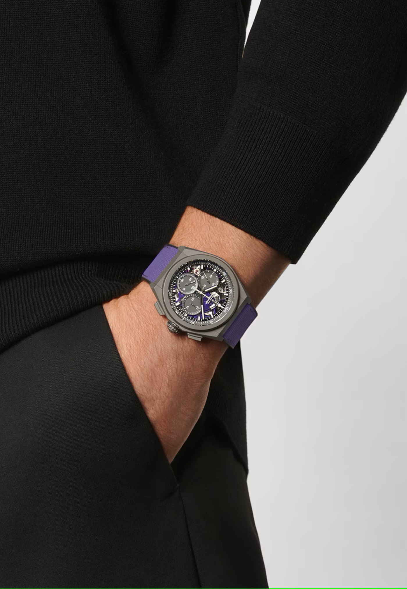 Men's watch / unisex  ZENITH, Defy 21 Ultraviolet / 44mm, SKU: 97.9001.9004/80.R922 | timeolution.com