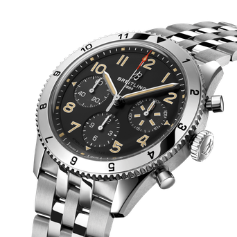 Men's watch / unisex  BREITLING, Classic AVI Chronograph P-51 Mustang / 42mm, SKU: A233803A1B1A1 | timeolution.com