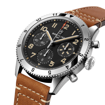 Men's watch / unisex  BREITLING, Classic AVI Chronograph P-51 Mustang / 42mm, SKU: A233803A1B1X1 | timeolution.com